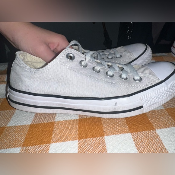Light Grey Converse - Picture 2 of 4